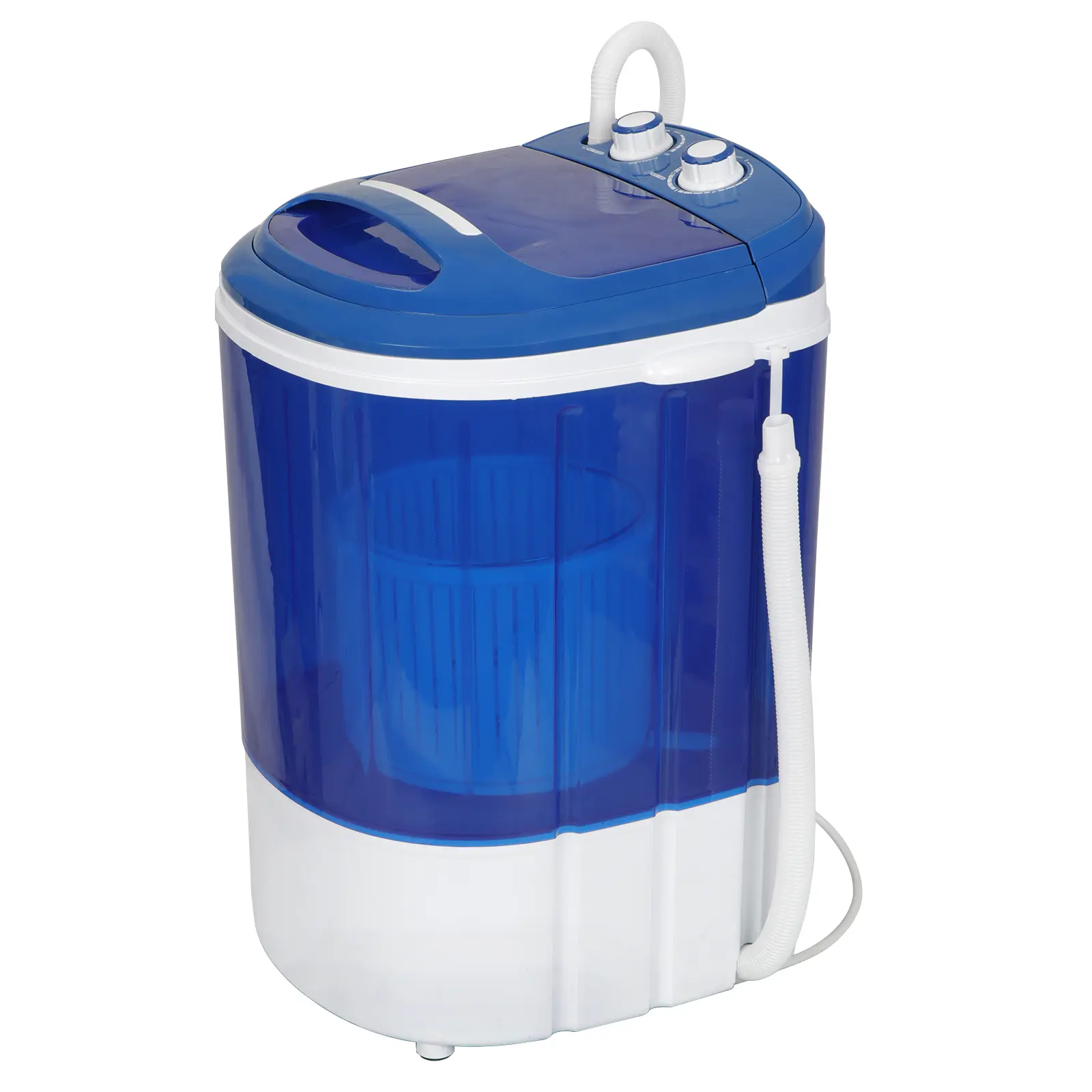 2-in-1 Mini Portable Multifunction Washing Machine & Dryer Spinner, 9lbs Single Bucket Semi-Automatic Washer Wringer, Water-Saving Household Appliances,summerwins