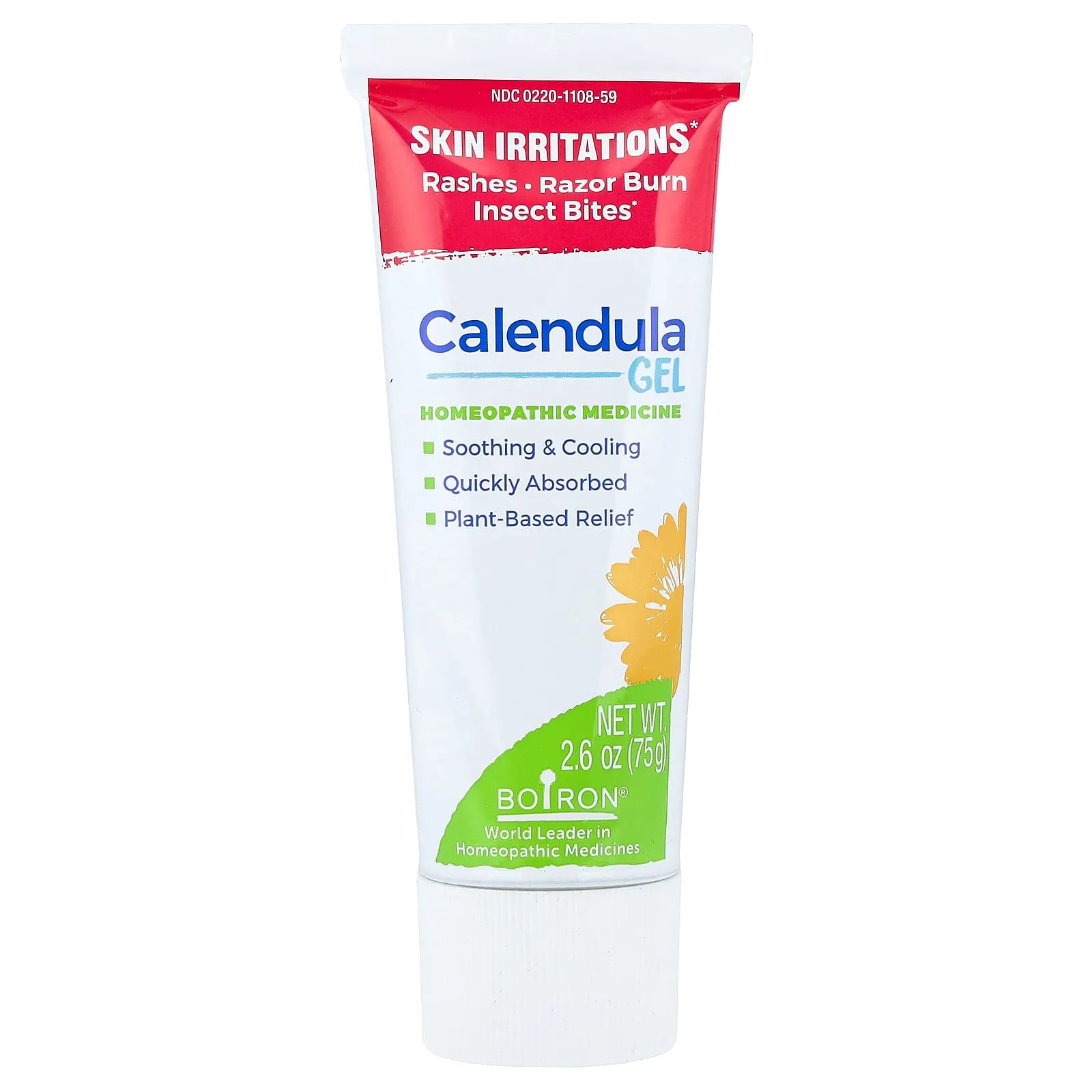 Boiron Calendula Gel, 2.6 oz (75 g) | HSA/FSA Eligible