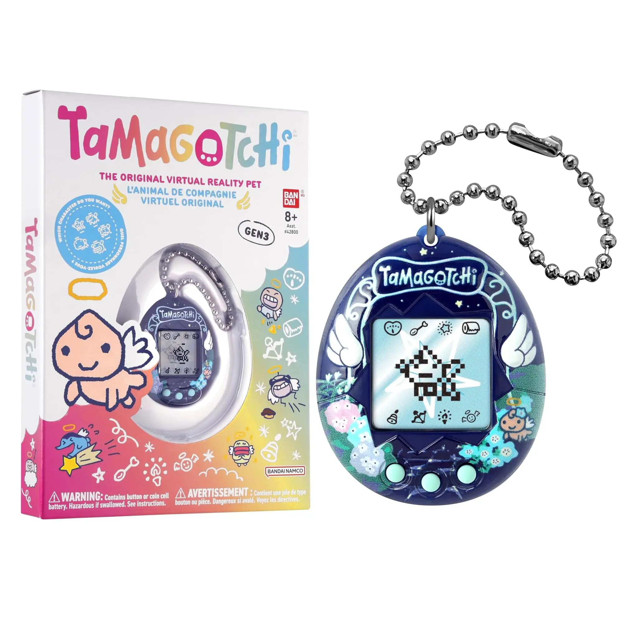 Tamagotchi Original Digital Pet | Angel Night Garden