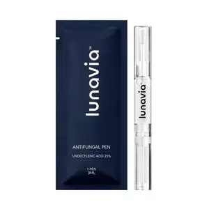 Lunavia Nail Strengthening Pen - Nail Strengthening & Conditioning Oil Serum with Myristoyl Pentapeptide-17, Jojoba & Squalane - Cuticle Oil Pen for Stronger & Healthier Nails