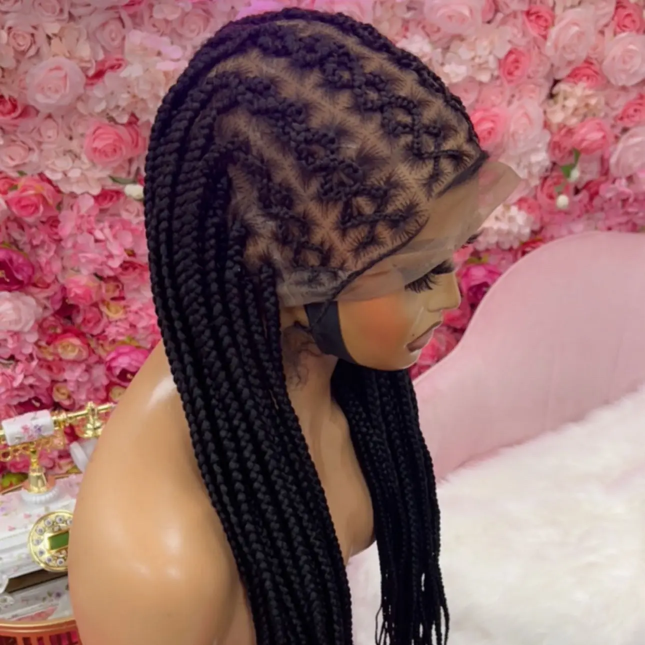 Cornrow 1 /24'/ natural looking , protective style for everyday wear.