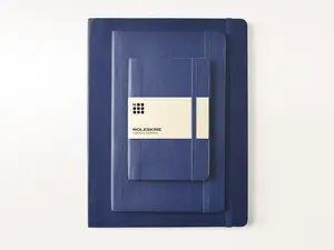 Moleskine Soft Cover Notebook - Sapphire Blue