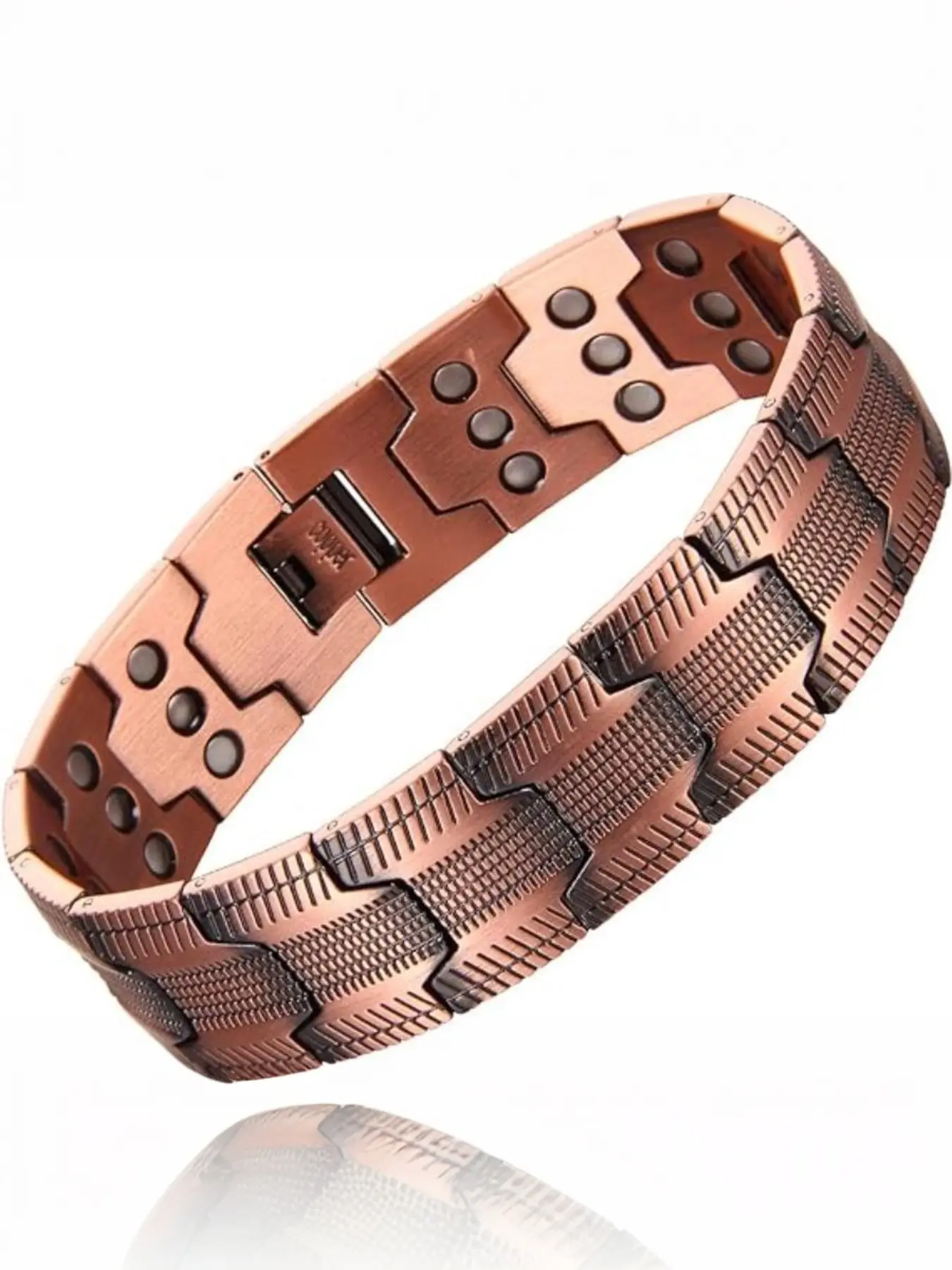 Men's bronze bracelet, super magnetic bracelet, adjustable with included, Father's Day gift, Black Friday, Christmas, Thanksgiving special offer #BlackFriday #FashionWeek