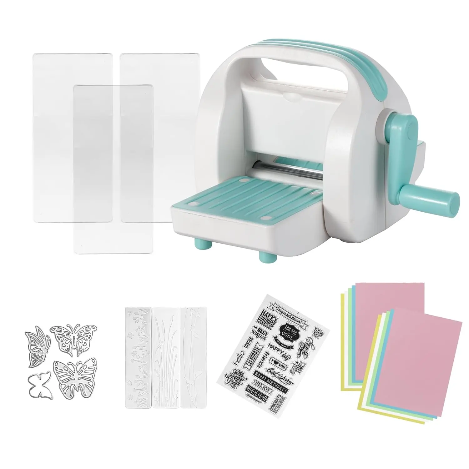 Compact Die Cutting and Embossing Machine for DIY Projects | 3.5" Feed Slot for 3" Paper and More