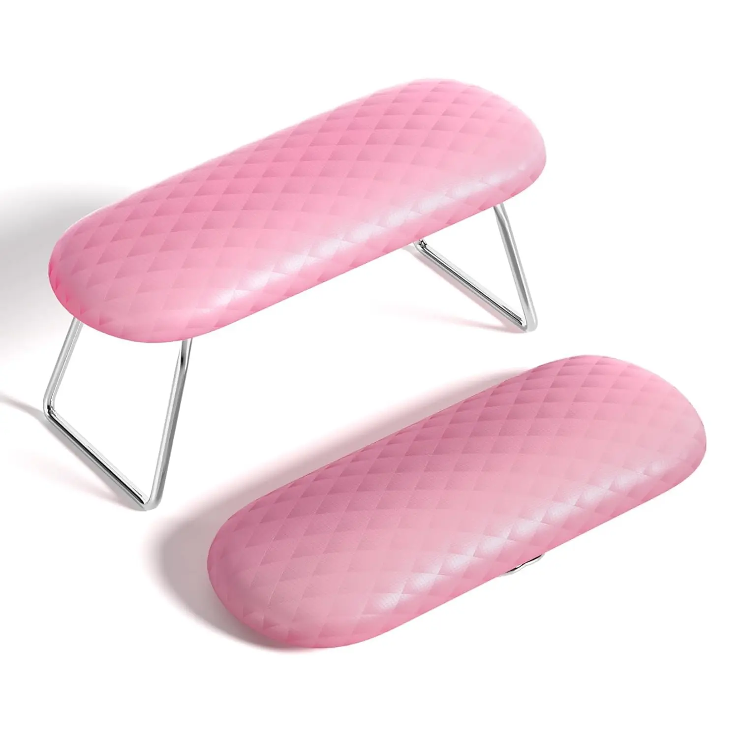 Arm Rest, Microfiber Leather Manicure Hand Pillow Professional  Rest Cushion Table Desk Station for Salon Use ()