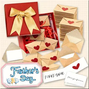 DIY Love Notes Gifts Box -Cute Open When Letters & Mini Envelopes -Unique Long Distance Gift for Him Boyfriend Father's Day Gifts Anniversary Graduation Wedding Birthday,Father's Day Gift