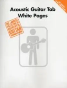 USED-Acoustic Guitar Tab White Pages by Various (Paperback)