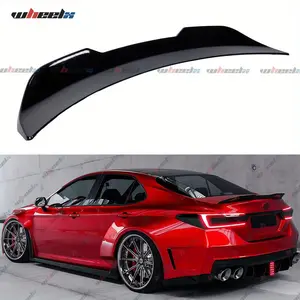 2025 2026 Toyota Camry PSM Style Rear Spoiler | High Kick Duckbill Trunk Wing | Fits All Trim Levels | Gloss Black Carbon Fiber Pattern | Sedan Aero Body Accessories Upgrade