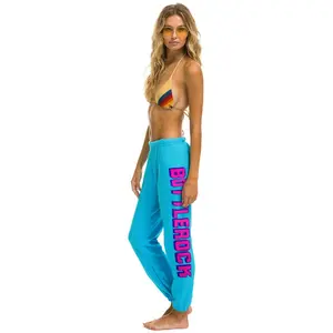 AVIATOR NATION BOTTLEROCK 2025 SWEATPANTS - NEON BLUE