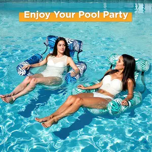 Premium Heavy Duty Inflatable Pool Floats, Adult Floating Lounge Chairs, Blow Up Pool Noodles Ideal for Lake Beach Backyard Party