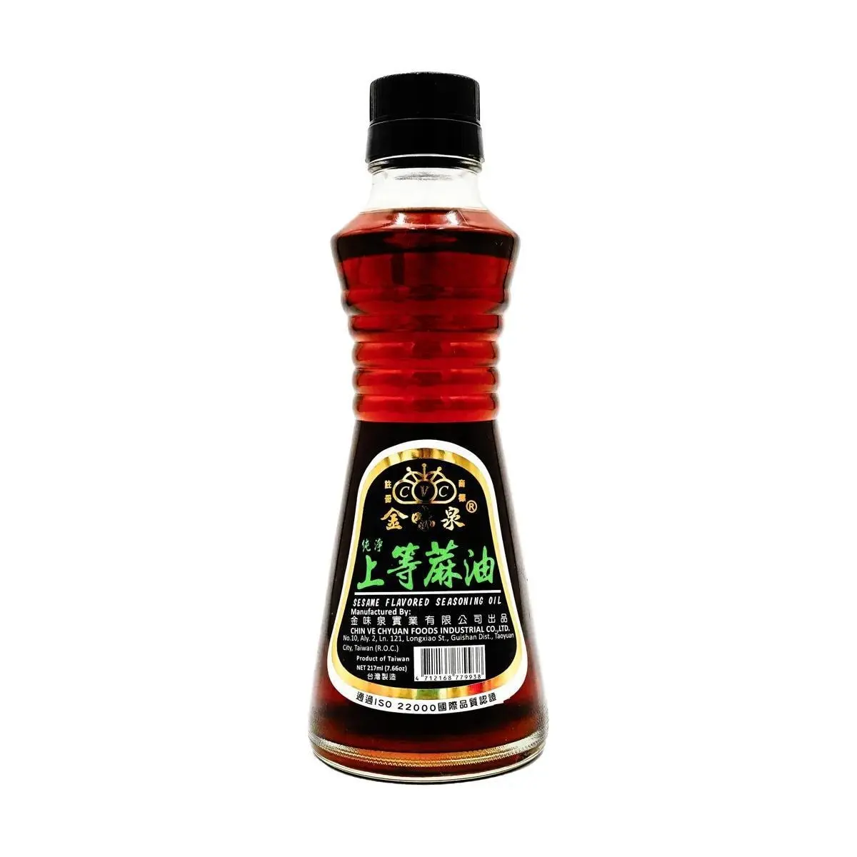 JINWEIQUAN Premium Taiwanese Sesame Oil - 217ml, Authentic Toasted Flavor for Cooking & Seasoning