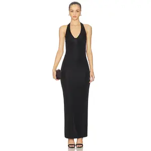 superdown Paris Maxi Dress in Black