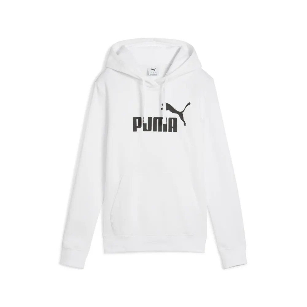 PUMA Womens Essentials No. 1 Logo Hoodie Casual Outerwear Casual - White