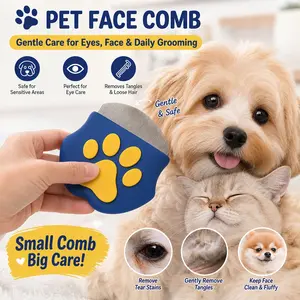 Pet eye corner hair comb, suitable for dogs and cats, keeps the face clean