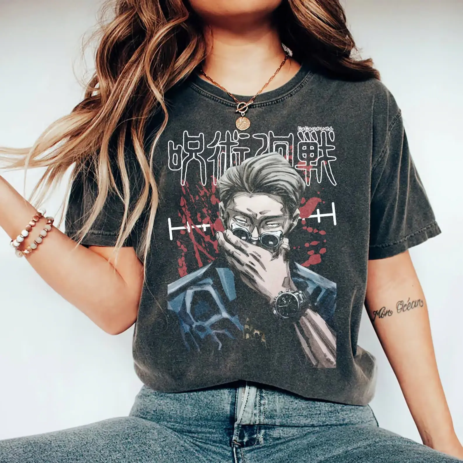 Nanami Shirt, Jujutsu Kaisen Shirt, JJK Shirt, JJK Merch, Anime Graphic Tees, Nanami Kento Shirt, Gift For Him, Gift For Her, Unisex Shirt