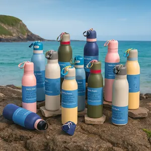 1 Pc 18/24oz insulated mug, double wall stainless steel vacuum cup with leak-proof lid and built-in straw, keeps hot 12 hours cold 24 hours, pastel colors travel water bottle, slim thermal mug for home office camping, gift, Leakproof Insulated Tumbler