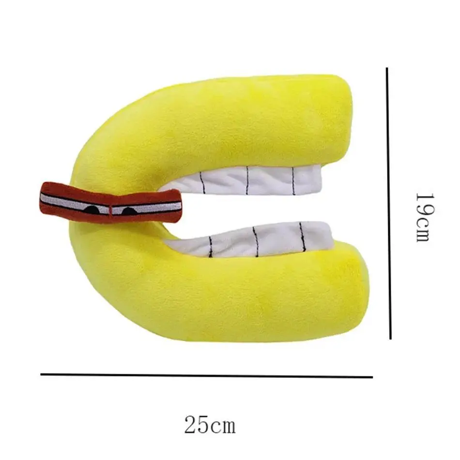 New Alphabet Lore Plush Toys Anime Doll Kawaii 26 English Letters Stuffed Toys Enlightenment Montessori Plush Toy Doll Gifts