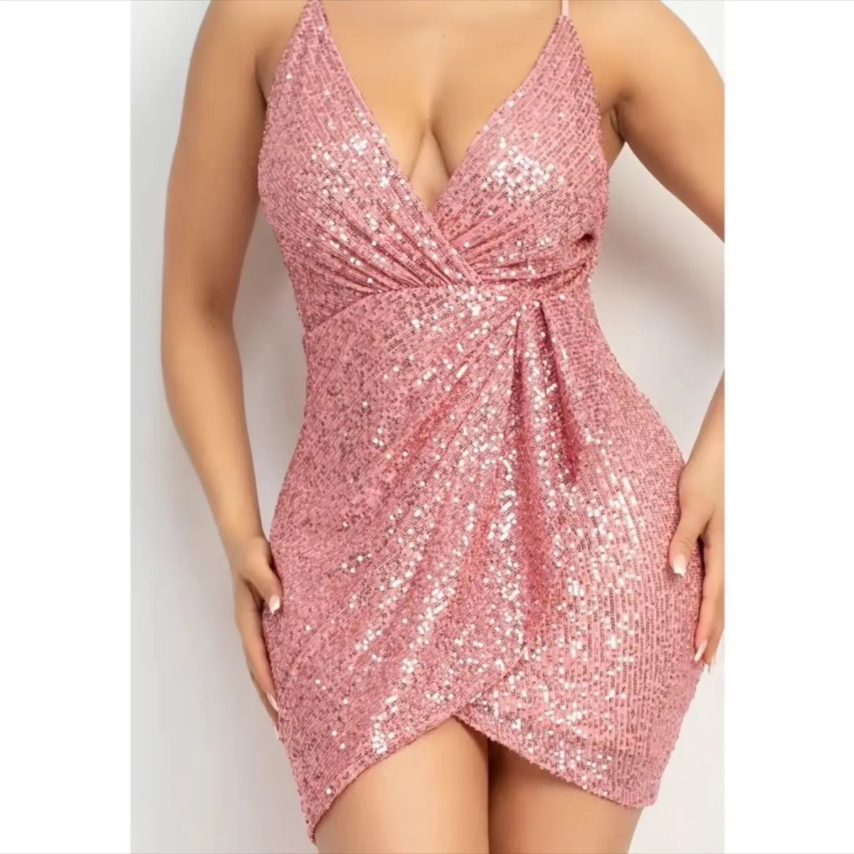 cut out blue mini dress One-Shoulder Cutout Shapewear Mini Dress | Tummy Control