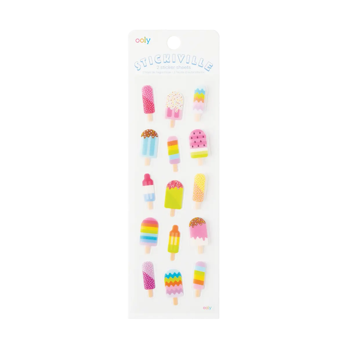 Stickiville Ice Pops Stickers