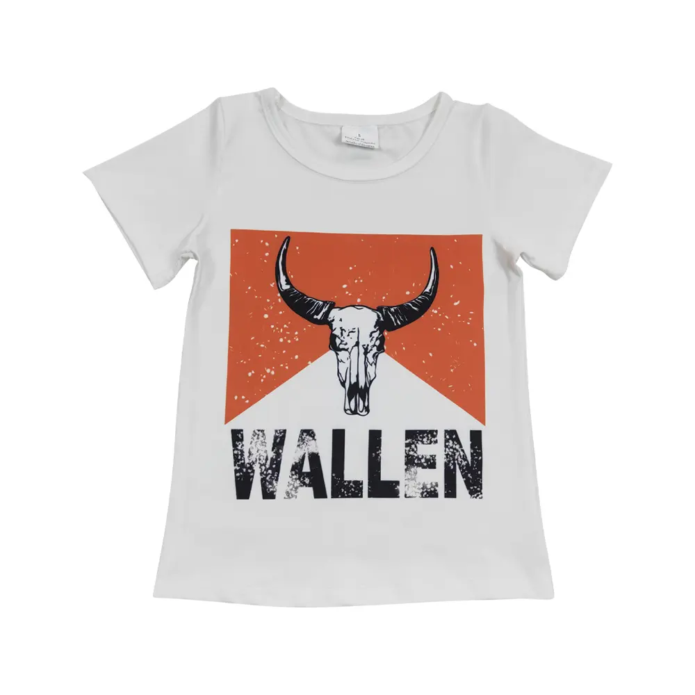 Girls' Soft Fit Western Graphic Top, Casual Long Sleeve T-Shirt in Stretch Milk Silk for Baby & Toddlers, Toddler Clothes, Soft Fit Tops, Baby Clothing, 0 - 3 Years