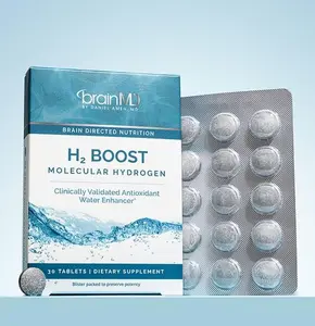 BrainMD - H2 Boost Molecular Hydrogen | Clinically Validated Antioxidant Water Enhancer