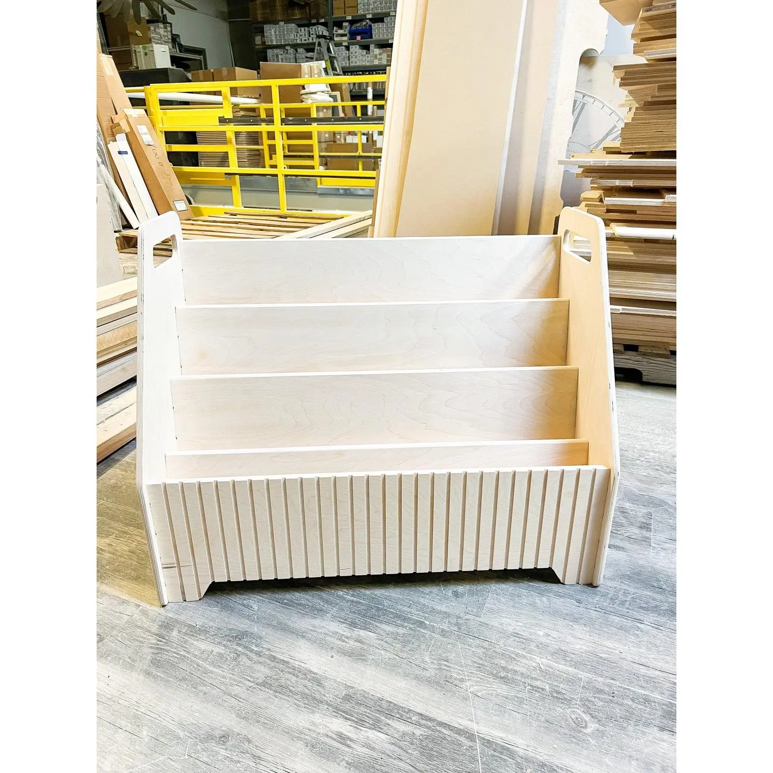 MIA- Bookshelf with Hidden Storage