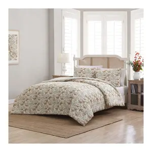 Laura Ashley Bramble Floral Full/Queen Comforter Sham Set