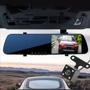 3 Channel Dash Cam with 5GHz WiFi & APP Control, 4K/2.5K+1080P+1080P Front Inside and Rear, Triple Dash Camera with 64GB Card, G-Sensor, 24 Hours Parking Mode, Loop Recording, Night Vision 191/1000