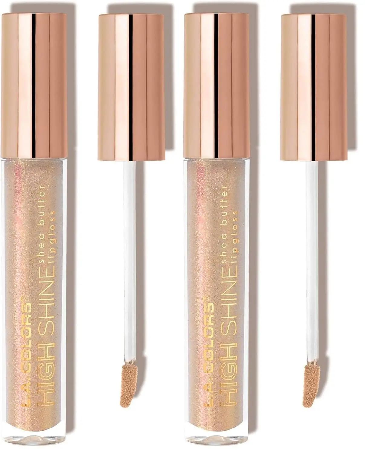L.A. COLORS High Shine Lipgloss, Clear CLG932