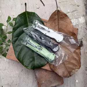 Outdoor folding knife, pure aluminum handle, D2 high hardness steel, EDC tool for outdoor camping, driving, fishing, best men's gift