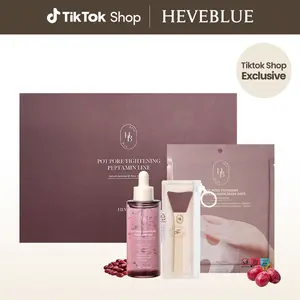 [TikTok Shop Exclusive] HEVEBLUE Mother’s Day Pot Pore Tightening Gift Set – Ampoule + Mask + Brush (Limited Edition)