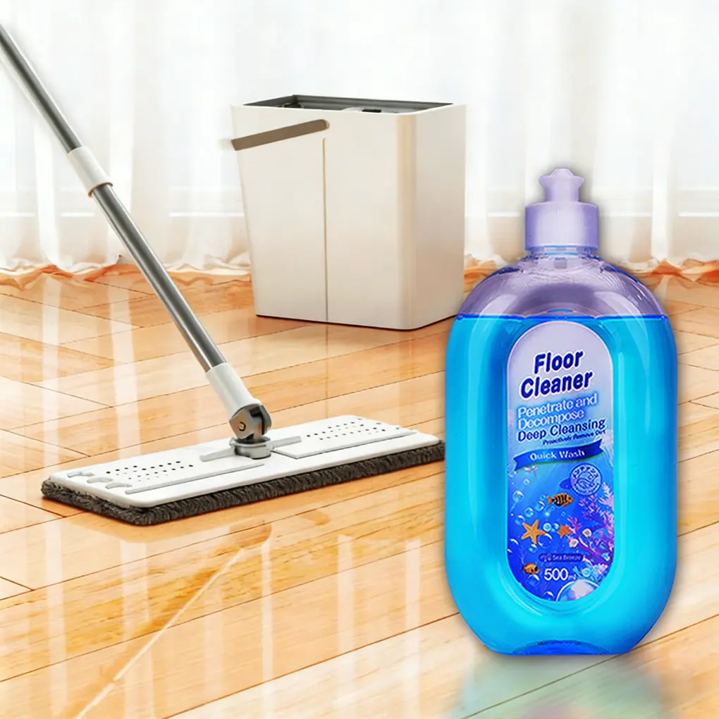 Floor Cleaner - Liquid Multipurpose Cleaner for Wood, penetrate and decompose ,deep cleansing,Tile, Laminate, Vinyl, Bamboo - Hardwood Floor Cleaner for Mopping -sea breeze, 16.91 Fl Oz