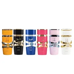 Lattafa Perfumes | [6 Pack Bundle] Yara + Yara Tous + Yara Moi + Asad + Zanzibar + Yara Candy | His & Her Fragrances | 3.4 oz Per Bottle Women