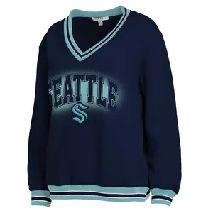 Seattle Kraken Oversized V-Neck Crew
