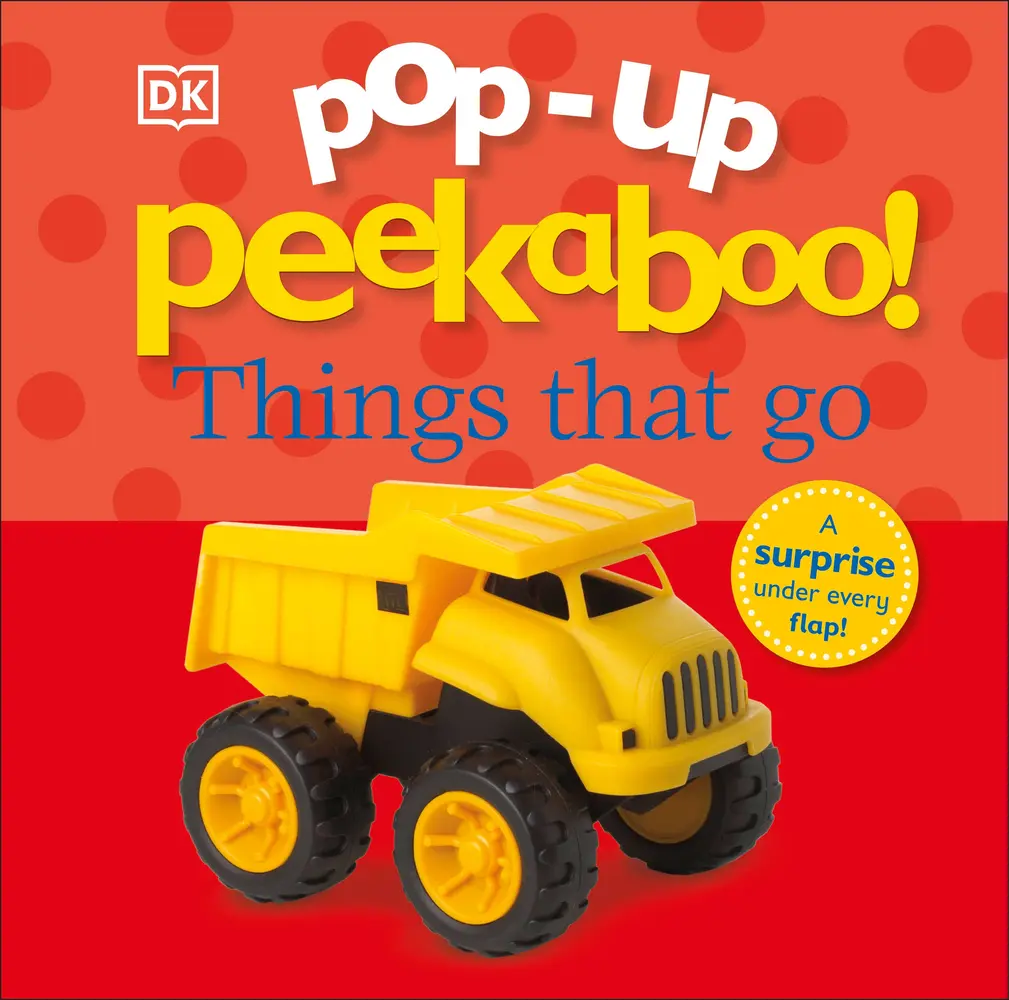 USED Book - Pop-Up Peekaboo! Things That Go: A Speedy Surprise Under Every Flap! by DK (Board book) - english