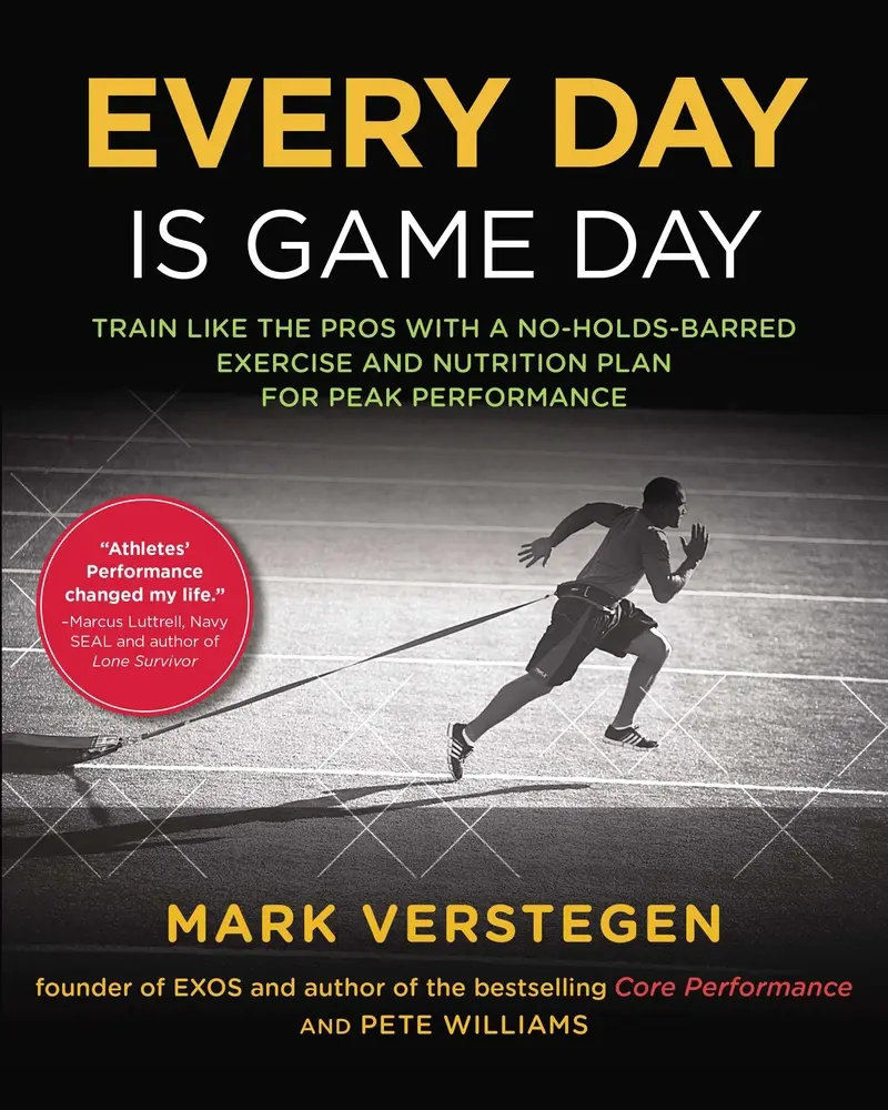 USED Book - Every Day Is Game Day: Train Like the Pros with a No-Holds-Barred Exercise and Nutrition Plan for Peak Performance by Verstegen, Mark (Paperback) - english
