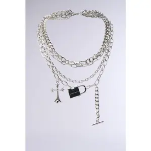 HEART ON LOCK NECKLACE