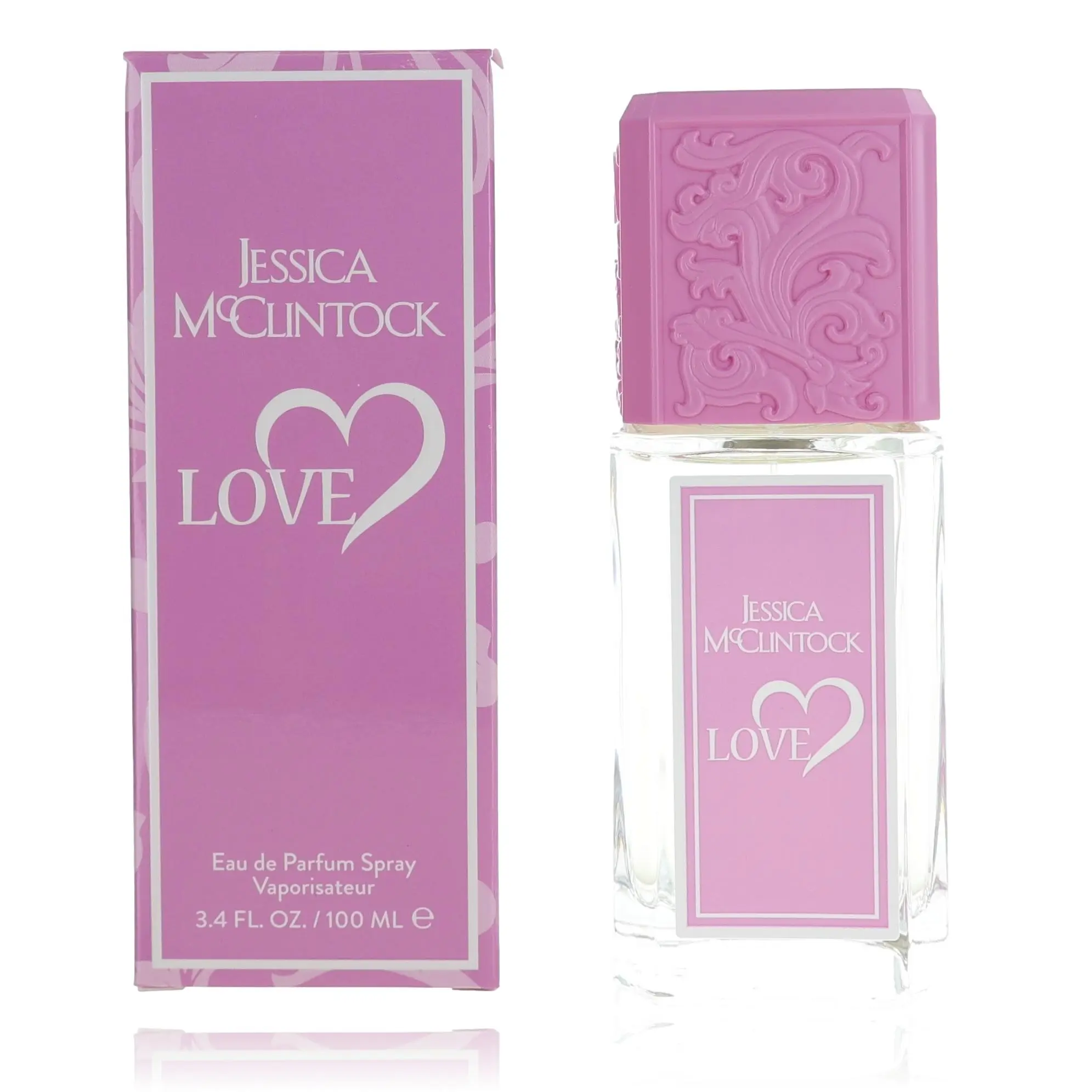 Love Eau de Parfum Spray, 3.4 fl oz Women's Fragrance with Scent Notes of Jasmine, Musk Amber, and Cedar, Edp Spray, Musk Perfume Bottle Women's Fragrance, Spray Bottle, Signature Scent