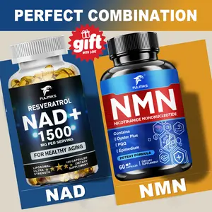 NMN Pills, Nicotinamide + NAD Supplement, with Resveratrol,Nad+ Plus Boost Supplement - Supports Cellular Health, Anti-aging - Immune, Focus Support, Comfort & Confidence