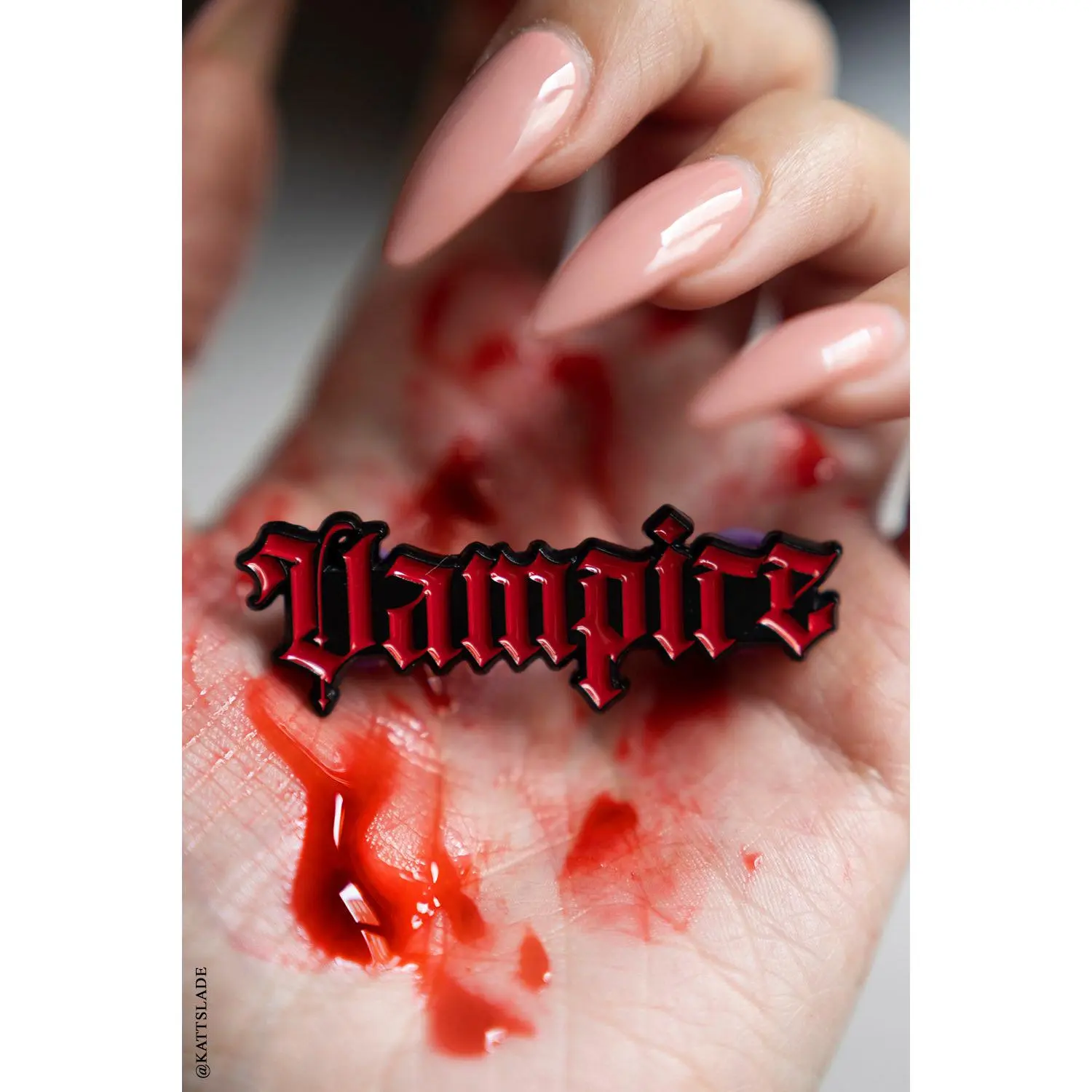 Vampire Enamel Pin