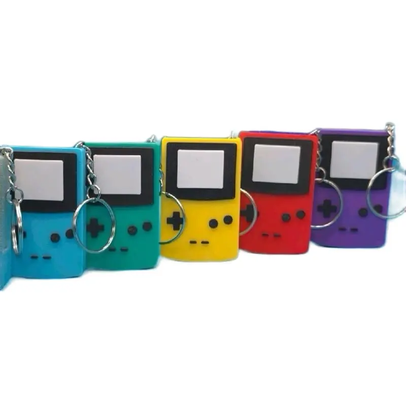 Retro Game Pocket Keychain - ABS Plastic Nostalgic Accessory, Personalized Gift for Gaming Fans to Show Off Their Gaming Affinity, Personalized Gifts