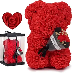 Eternal Rose Teddy Bear – A Timeless Gift of Love