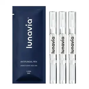 3 packs-Lunavia Antifungal Pen - UNDECYLENIC ACID 25% - Cures Most Athlete’s Foot, Jock Itch, and Ringworm
