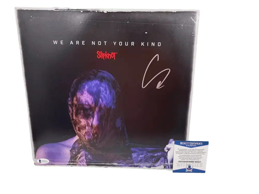 Corey Taylor of Slipknot Authentic Autographed Vinyl Record