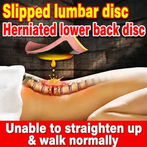 Lumbar disc protrusion relief patch; lumbar spine pain relief patch; leg pain balm patch; lower back muscle strain relief patch; lumbar pain relief patch; piriformis syndrome pain relief patch