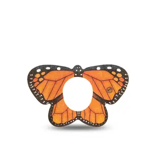 Monarch Butterfly Dexcom G7 and Stelo Butterfly Tape