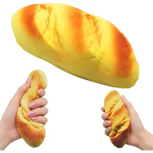 Dumplings Squishy Slow Rising Bun for Kids, Soft Squishies Bread Stress Relief Toy for Anxiety, Cute Scented Fidget Toy Hand Pillow for Kids and Adults
