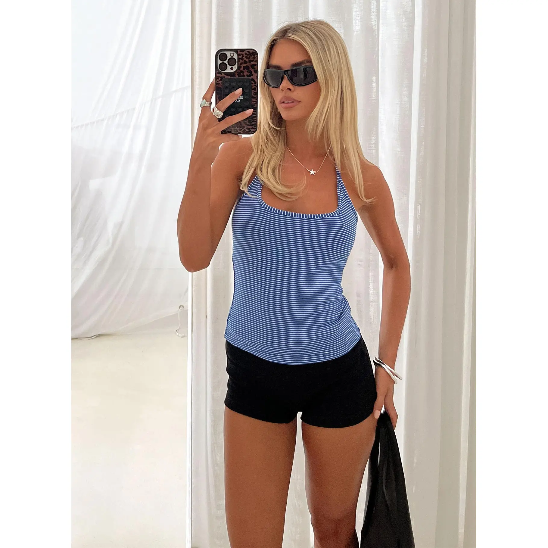 Ezekiel Top Blue Stripe
