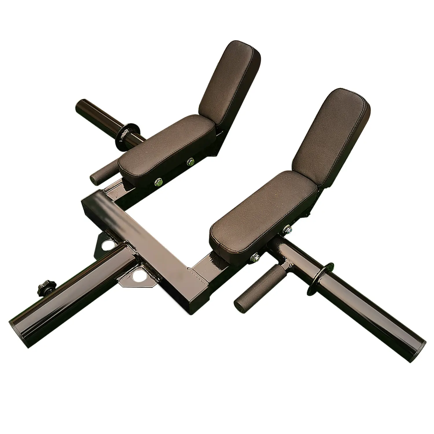 Viking Press Handle for 2-Inch Olympic Barbells, T-Bar Row Landmine Attachment with Padded Leather Shoulders, Gym Equipment for Core Strength Training, 660lb Capacity, Barbell Pad
