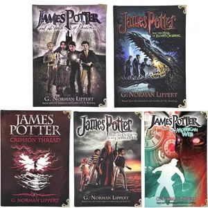 James Potter Complete Series Volumes 1–5 by George Norman Lippert | Hard Cover | Magical Next-Generation Adventure Collection